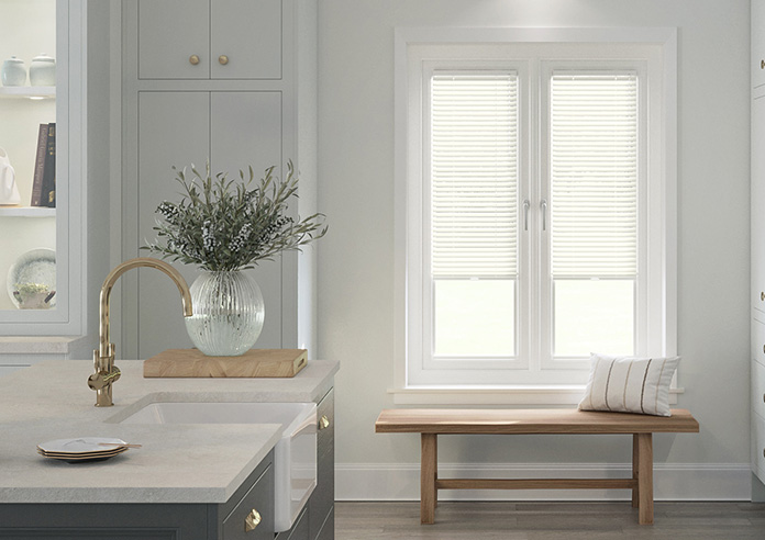 Purity, Satin Snow White - Clip Fit Venetian Blind - Image 3